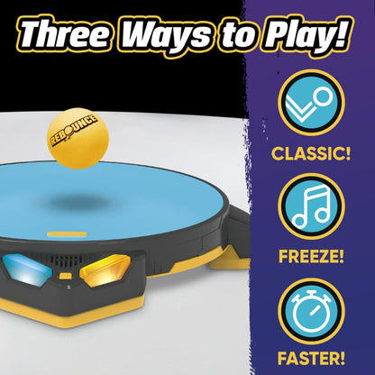 Rebounce Game | Indoor and Outdoor Electronic Action Game for Kids, Teens, and Adults | Ages 8+ | 2 to 6 Players | 10 Mins. | Family Travel Games