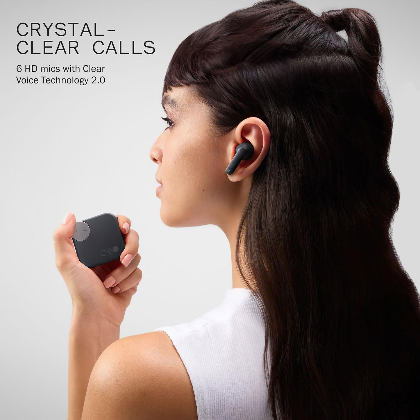 CMF Buds Pro 2 Wireless Earbuds with Smart Dial, 50dB Hybrid Noise Cancelling Earbuds Wireless Bluetooth 5.3, 11mm Bass with LDAC, 6 Hi-Res Audio Mics, 43H Playtime, Fast Charging Case, Blue