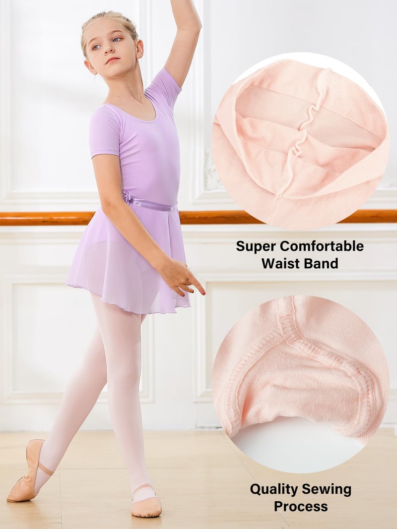 Stelle Girls Ballet Dance Students School Footed Tight (Toddler/Little Kid/Big Kid)(BP,4-6Years)