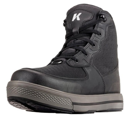 Korkers Men's Stealth Sneaker Wading Boot with Fixed Kling-On Rock Soles