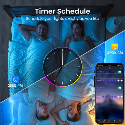 LED Hexagon Lights for Gaming Setup, Smart Home Gaming Wall Lights Work with Alexa Google Assistant, Voice, App & Remote Control, RGB-IC LED Light Panels Music Sync for Game Room Bedroom, 10 Pack