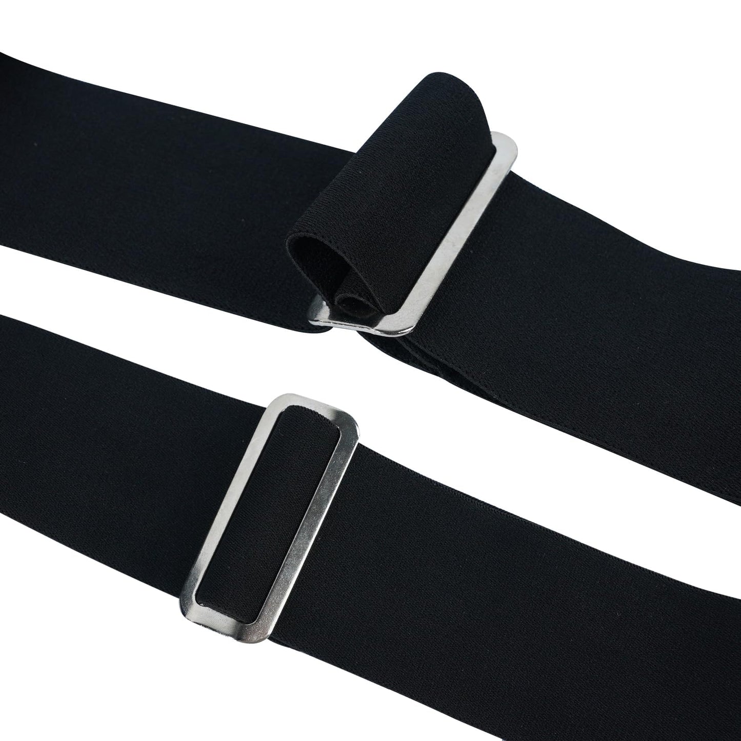 MELOTOUGH Suspenders for Men Heavy Duty Men's Suspenders w/Clip Big and Tall Work suspenders Mens Suspenders for Jeans (Black)