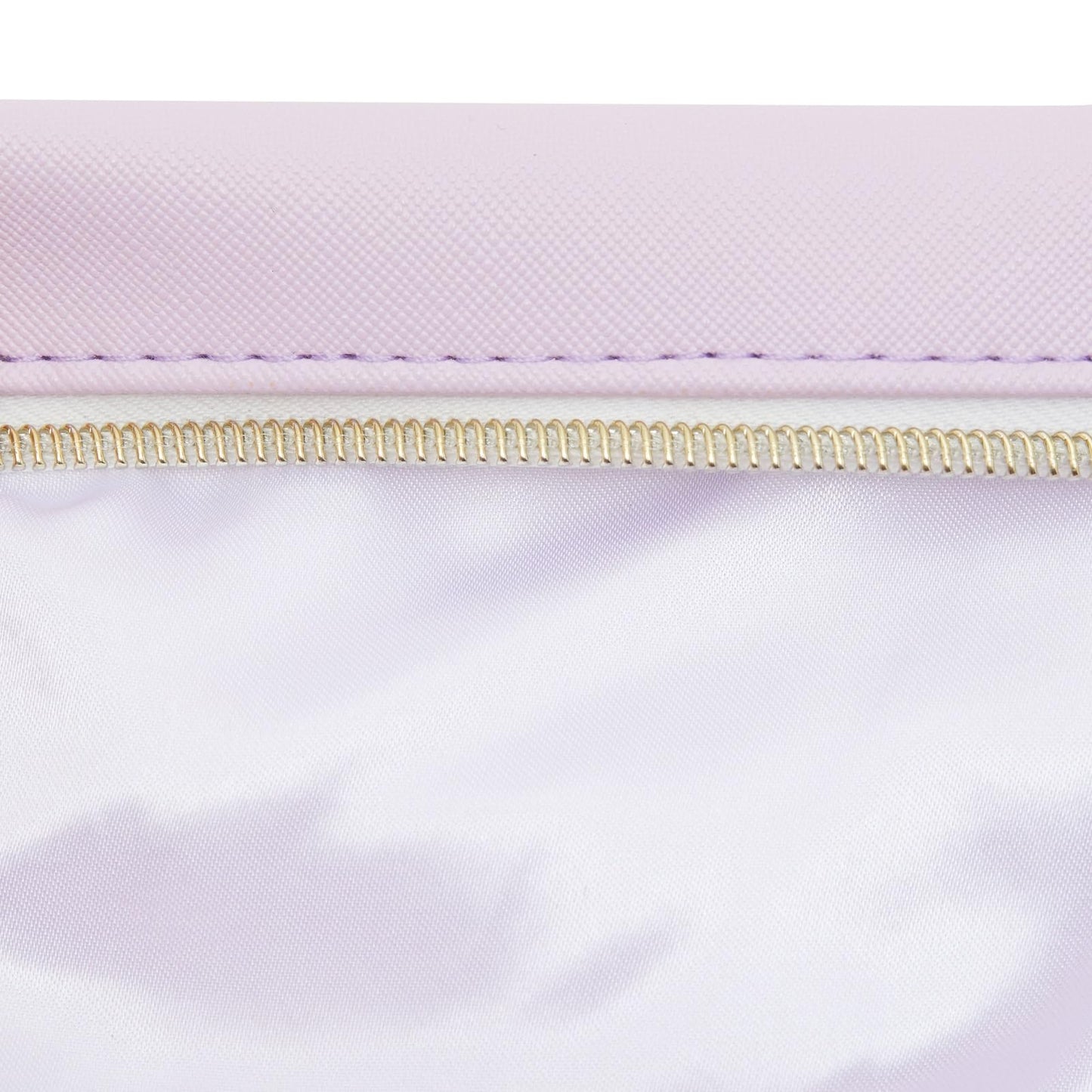 Glamlily 3 Pack Faux Leather Makeup Bag with Zipper, Travel Cosmetic Pouches (3 Pastel Colors)