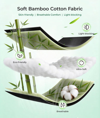 MUSICOZY Sleep Mask Headphones Bluetooth 5.4, 3D Blackout Eye Mask with Wireless Music Earphones, Hi-Fi Sound＆Long Battery Life Sleeping Headphones for Side Sleepers, Uniqe Gift for Men Women Travel