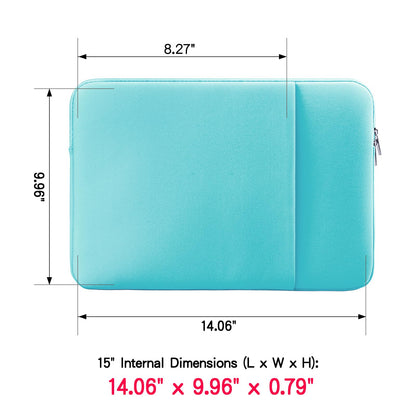 RAINYEAR 13 Inch Laptop Sleeve Compatible 13.3" MacBook Air/Pro M1 M2 M3 M4 A3240 A3113 A2681 A2337 A1932 A2179 A2338 A1706 A1708 Case Bag with Front Pocket Accessories Pouch (Red, Upgraded Version)