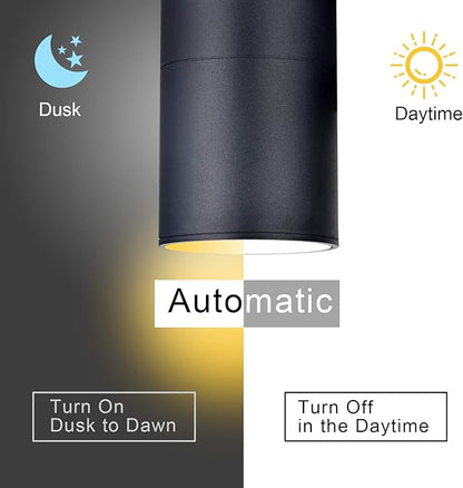 Dusk to Dawn Outdoor Lighting, Up and Down Lights Outdoor Wall Sconce - LED Light Lamps A19 Included,Exterior Light Fixture Outdoor Wall Lights for Garage,Porch,Front Door [ETL Listed]