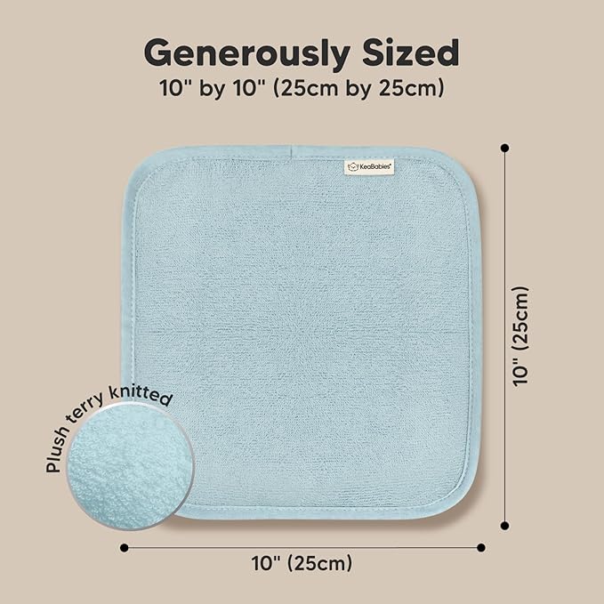 6-Pack Baby Washcloths