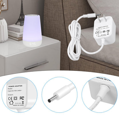 Sigely 5V Power Adapter Cord Compatible with Hatch Rest, Rest+, and Rest Mini Sound Machine - with Barrel Style Plug
