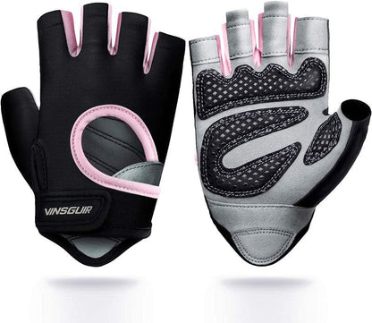 VINSGUIR Workout Gloves for Men and Women, Weight Lifting Gloves with Excellent Grip, Lightweight Gym Gloves for Weightlifting, Cycling, Exercise, Crosstraining, Pull ups, Fitness, Climbing and Rowing