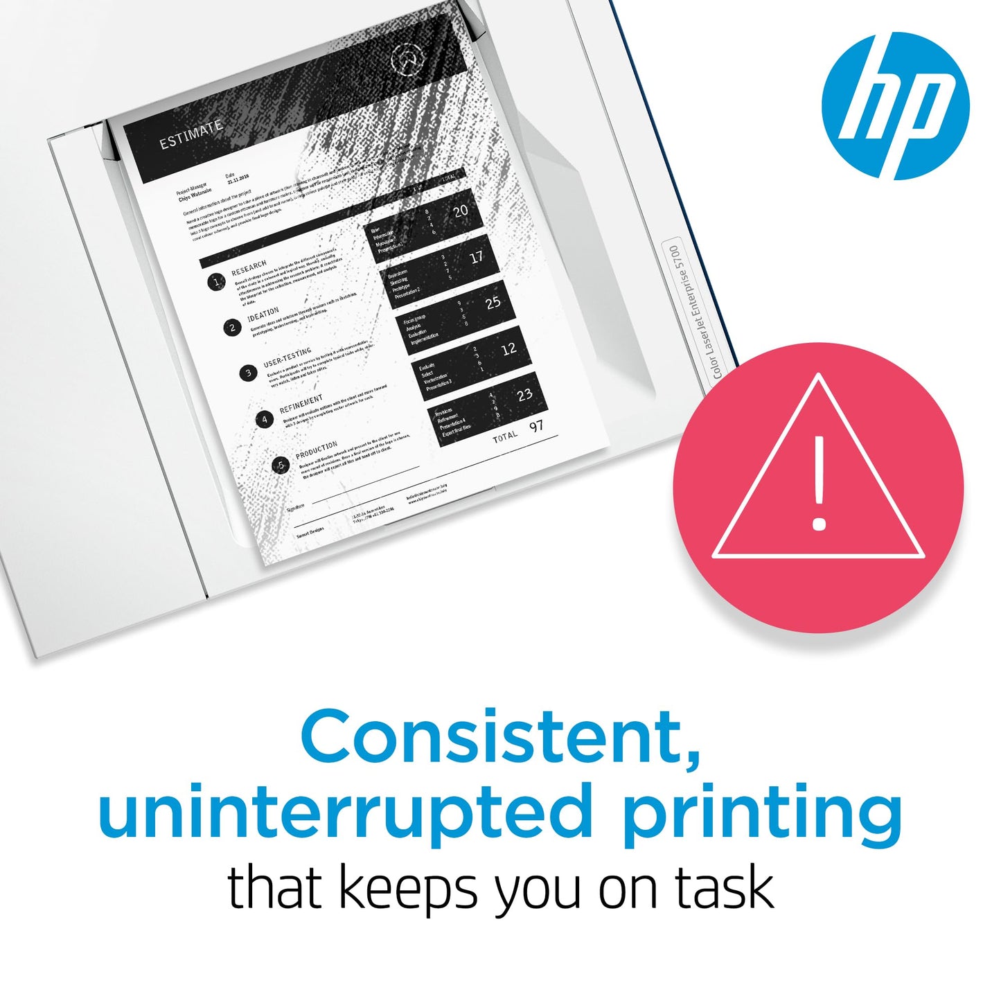HP 206A Black Toner Cartridge | Works with HP Color LaserJet Pro M255, HP Color LaserJet Pro MFP M282, M283 Series | W2110A , 1 Count ( Pack of 1)
