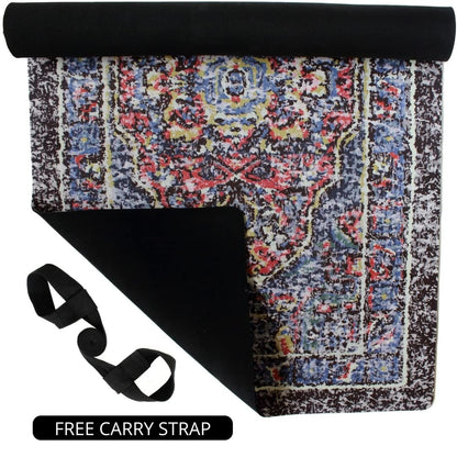 Plyopic. All In One Yoga Mat | Luxury Sweat-Grip Mat/Towel Combo | Ideal for Yoga, Hot Yoga, Bikram, Pilates, Workout & Exercise | Eco-Friendly Natural Rubber