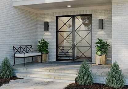 Progress Lighting 6" Aluminum Outdoor Up/Down Wall Lantern Light, Square Collection, Outdoor, P5644-30, White