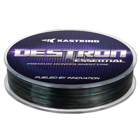 KastKing Destron Essential Monofilament Fishing Line, Midnight Camo, 4LB, 300 yds