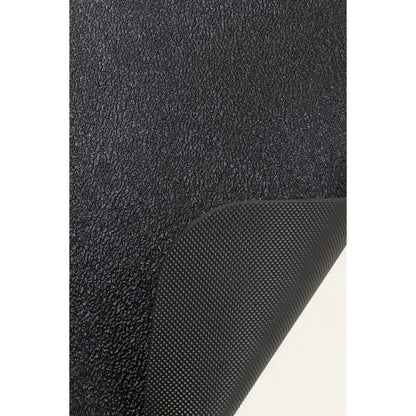 MotionTex Exercise Equipment Mat for Under Stationary Bike, Spin Bike, Exercise Bike, Treadmill, Fitness Equipment, Home Gym Floor Protection, 24" x 48", Black