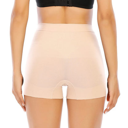 Womens Seamless Shaping Boyshorts Panties Tummy Control Underwear Slimming Shapewear Slip Shorts(#A2 Beige(light Tummy Control),Small)