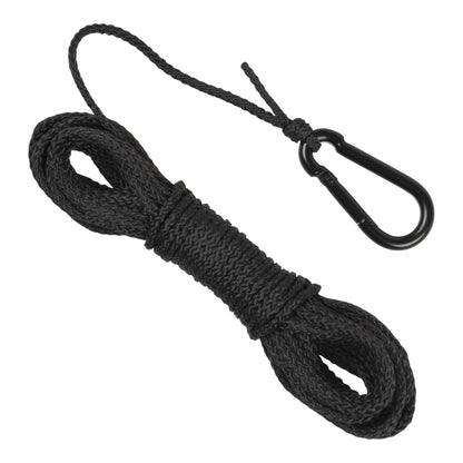 Allen Company Hoist Rope, 25-Feet Long, Black