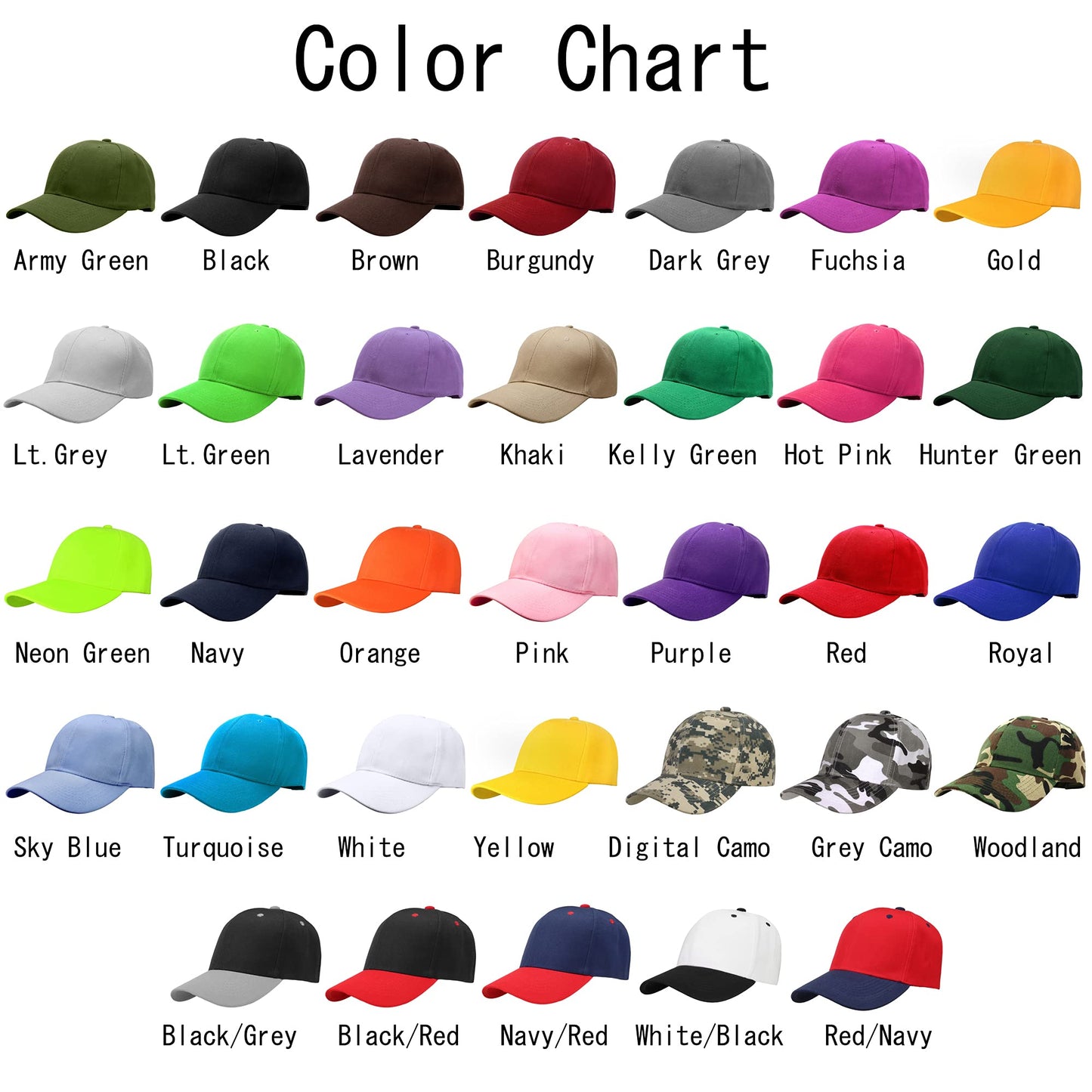 Falari Baseball Cap Adjustable Size for Running Workouts and Outdoor Activities All Seasons (2pk White & White)