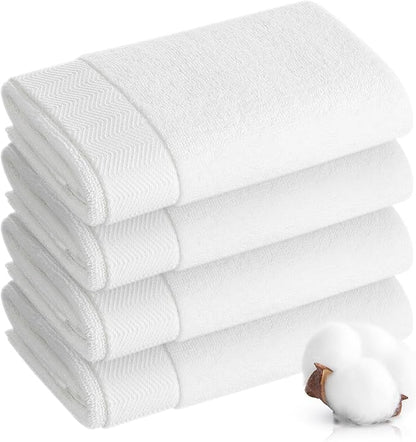 Hand Towel - 100% Cotton White Towels