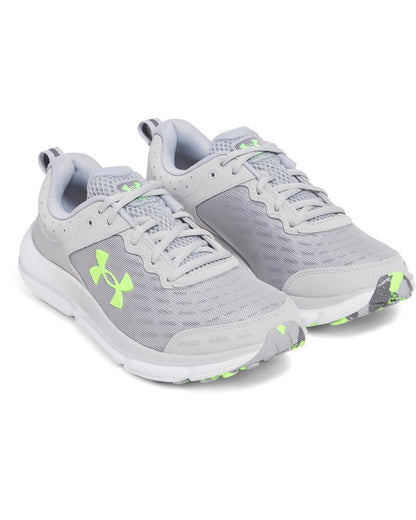 Under Armour Men's Charged Assert 10, (011) Mod Gray/Mod Gray/Hyper Green, 7.5, US