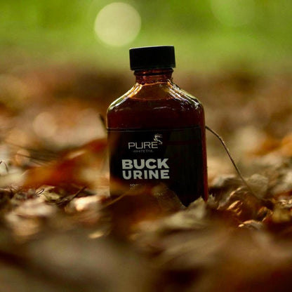 Pure Whitetail Buck Urine – Fresh Mock Scrape Scent – Natural Deer Urine and All-Season Buck Scent – Mock Scrape Dripper Refill – Compatible with Hemp Ropes (2 oz Bottle)