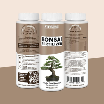 Bonsai Fertilizer – Liquid Plant Food for Healthy Growth, Vibrant Foliage & Stronger Root Development, 8 oz