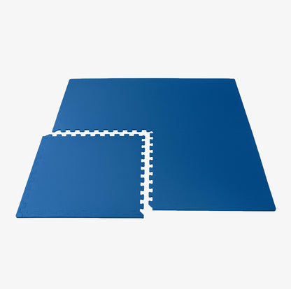 We Sell Mats 1/2 Inch Thickness Multipurpose EVA Foam Floor Tiles, Interlocking Floor Mat for Indoor Gym and Home Use, 24 in x 24 in, Blue