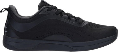 WHITIN Women's Zero Drop Wide Toe Box Road Running Shoes Width Size 11 Lightweight Slip Resistant Tennis Training Walking Sneaker Female 43 All Black