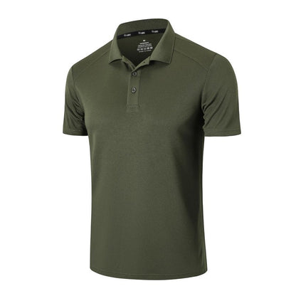 Gaiatiger Men’s 1 Pack Polo Shirt Moisture Wicking Quick Dry Performance Athletic Short Sleeve Golf Shirt,0427,Green,XL