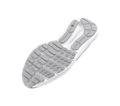 Under Armour Men's Charged Surge 4, (101) Steel/Mod Gray/White, 10.5, US