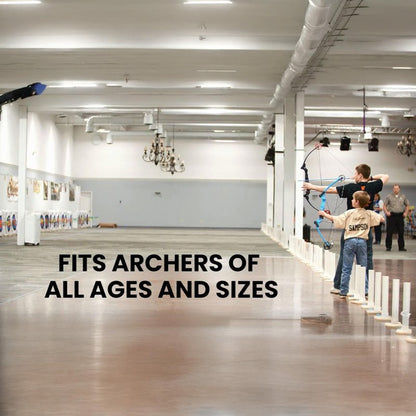 Genesis Original Compound Bow & Arrow Kit- Adjustable Riser, 15"-30" Draw Length, 10-20 lb Draw Weight, All Skill Levels, Draw Hand - Left, Purple