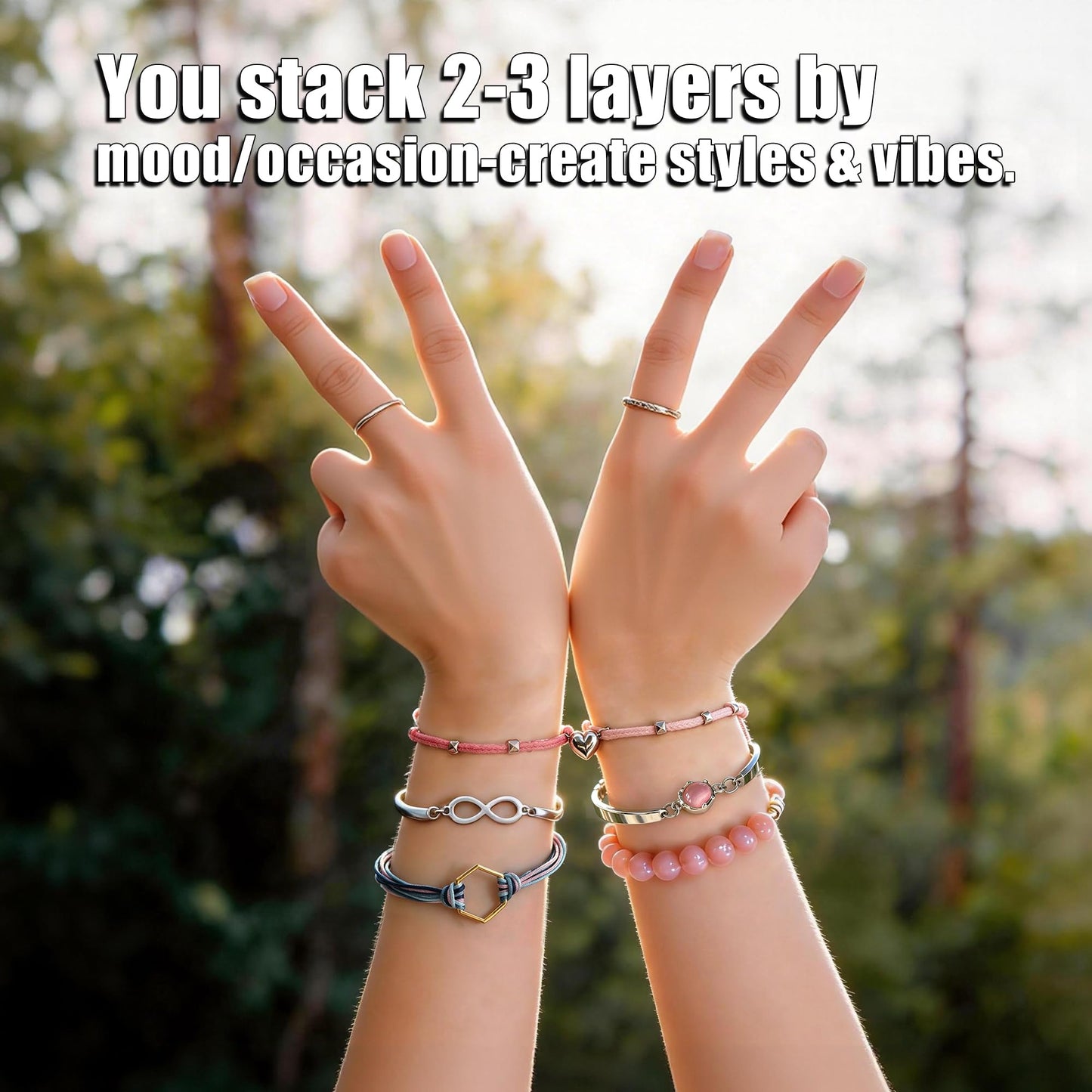 Xenolog Bracelet Making Kit – Pink Leather & Faux Suede Cords with Soccer Charm, 2026 Metal Charms, Jade & Wood Beads – DIY Friendship Bracelet Kit for Teens Girls Adults – Unique Gift for Soccer Fans & Graduation