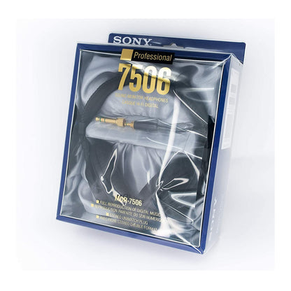 Sony MDR7506 Professional Large Diaphragm Headphone (International Model) No Warranty