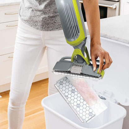 Shark VMP40 VACMOP Disposable Hard Floor Vacuum and Mop Pad Refills, Hardwood Floor Mop Pad, Shark Hard Floor Pads, 10 Count (Pack of 4) (Packaging May Vary)