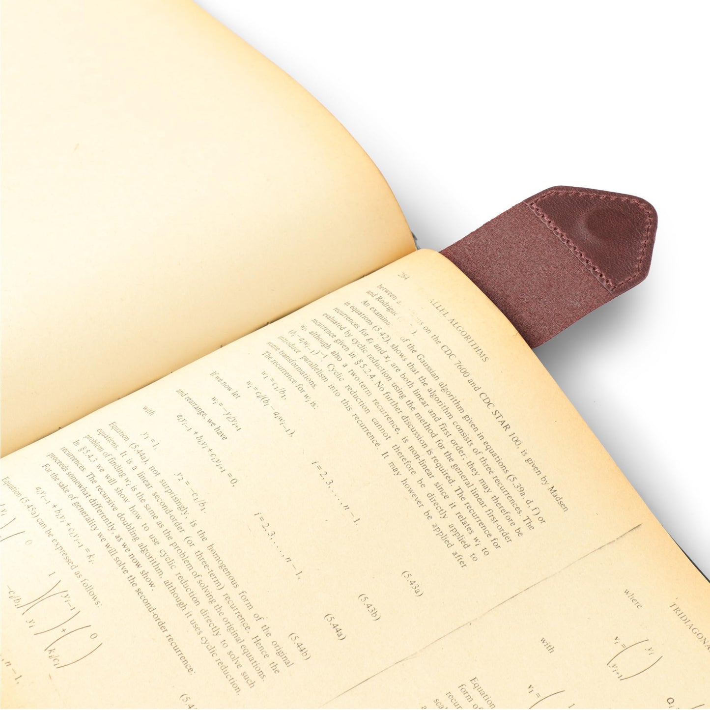 Londo Genuine Leather Handmade Bookmark (Set of 2)