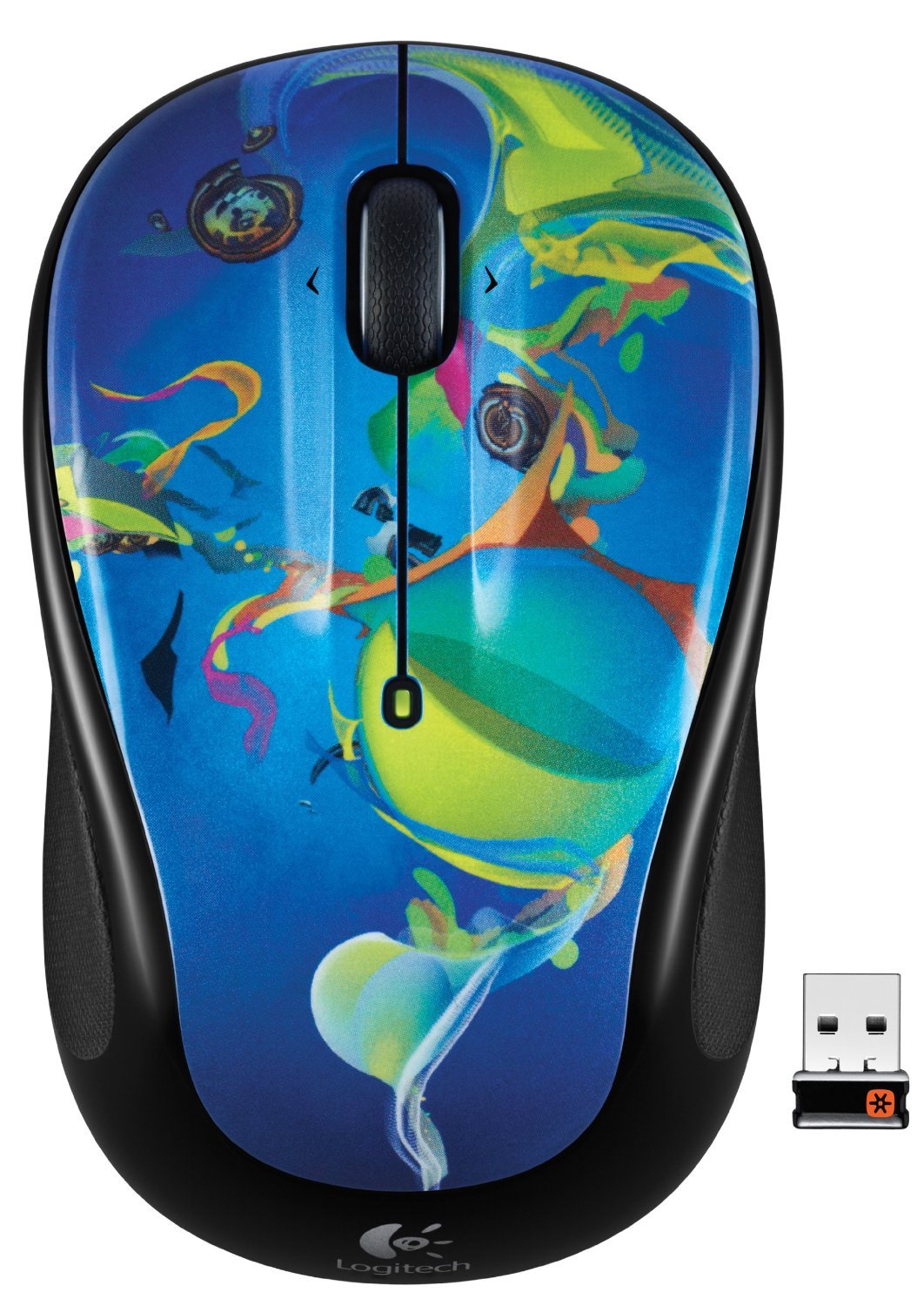 Logitech Wireless Mouse M325 with Designed-For-Web Scrolling - Light Silver