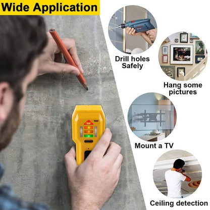 Stud Finder Wall Scanner Wood and Metal Detector Sensor for 3/4 inch Thickness Wall (ST102(Come with Battery))