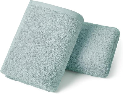 REDKISS 2-Pack Luxury Hand Towels, 16x32 Inch 450 GSM 100% Cotton, Super Soft