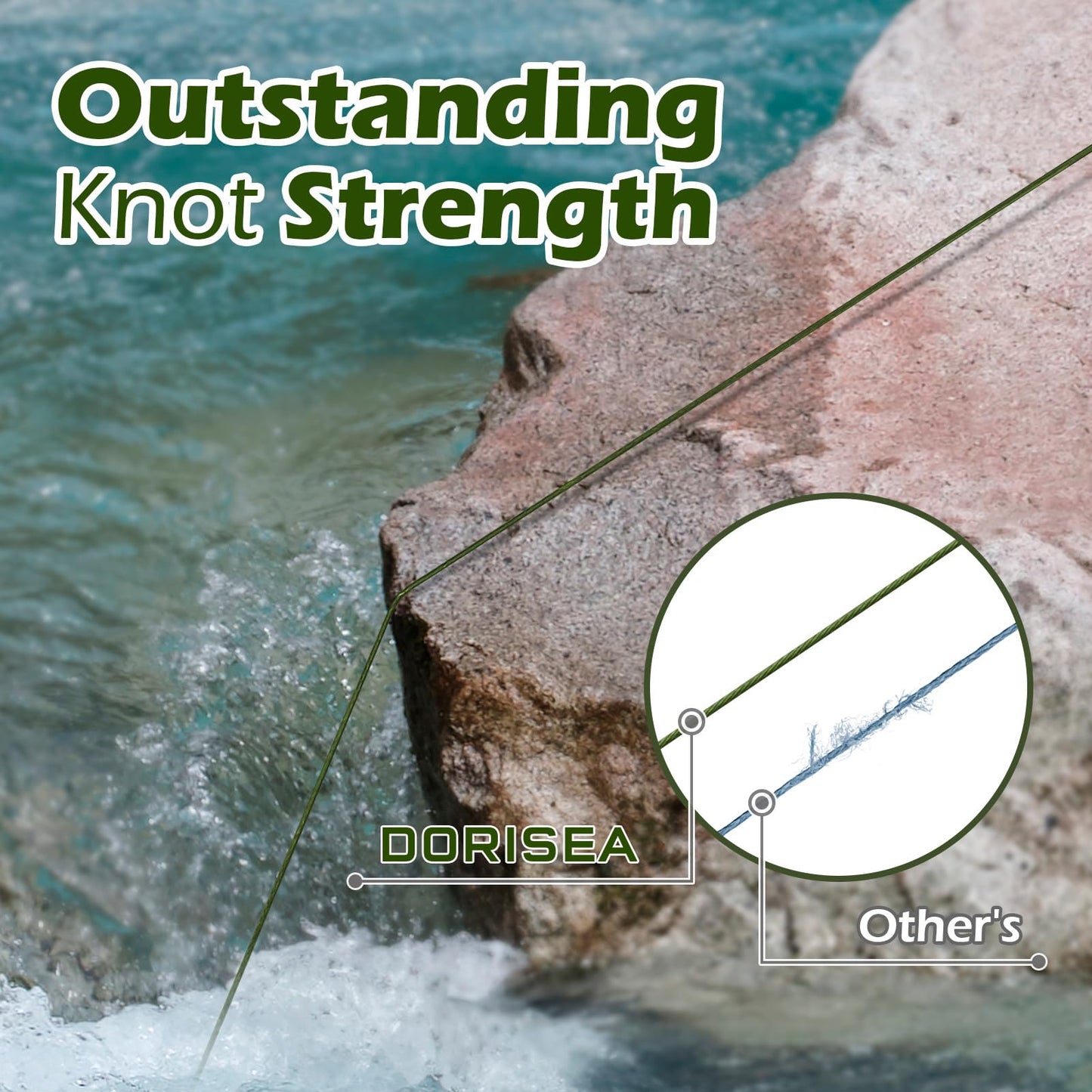 Dorisea Extreme Braid 100% Pe Black Braided Fishing Line 109Yards-2187Yards 6-550Lb Test Fishing Wire Fishing String Incredible Superline Zero Stretch (2000m/2187Yards 90lb/0.50mm)