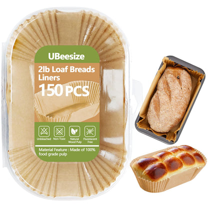 UBeesize 9-Inch Air Fryer Parchment Liners - 200 Pack, Square Non-Stick Disposable Paper Sheets for Microwave & Air Fryers, Unbleached Baking Sheets (8-Inch Base)