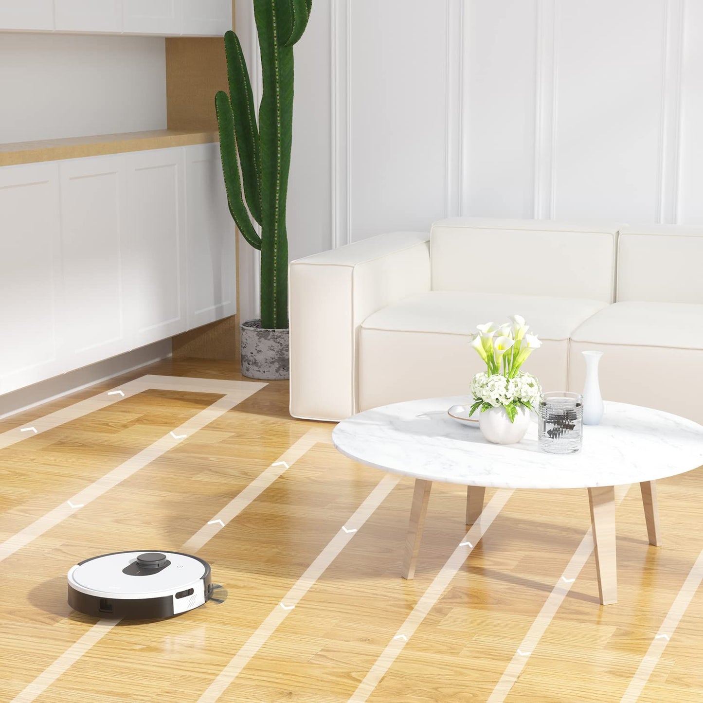 OKP Life K2 Robot Vacuum Cleaner 1800 mAh, Blue