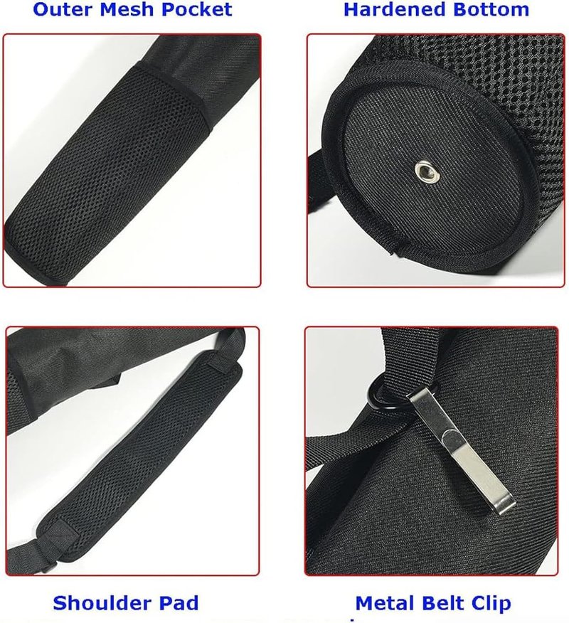 Archery Arrow Quiver Backpack - Adjustable Hip Holder for Bow Hunting & Target Practice | Durable & Lightweight