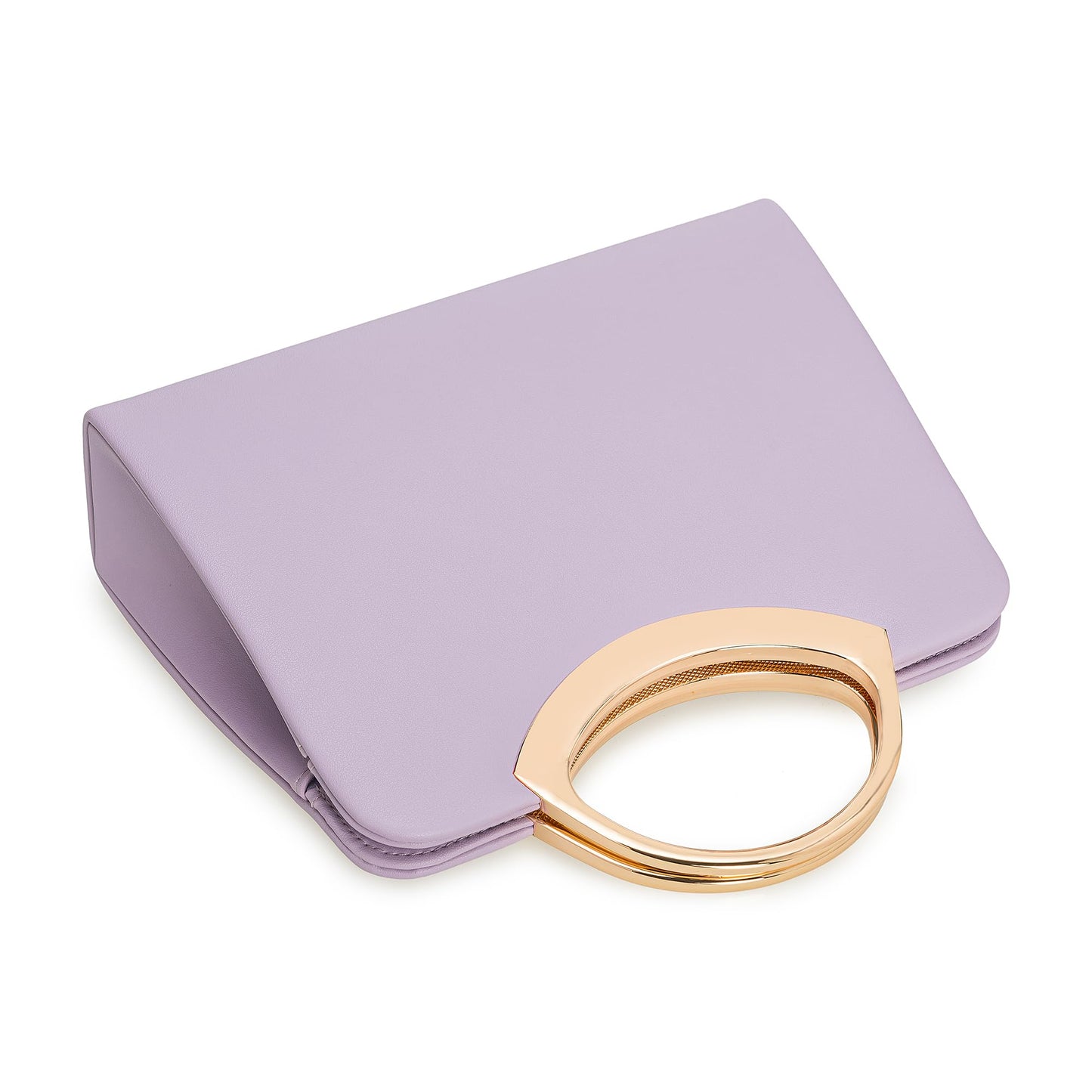 CHARMING TAILOR Small Dressy Handbag for Women Evening Bag Elegant Party Purse for Prom/Cocktail/Wedding (Lavender)