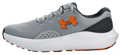 Under Armour Mens Charged Rogue 4 Mod Gray/Castlerock/Team Orange 7 Medium