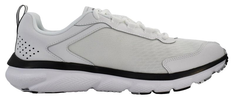 Under Armour Mens Charged Assert 9 Marble Running Shoe, White(101 Black, 10 US