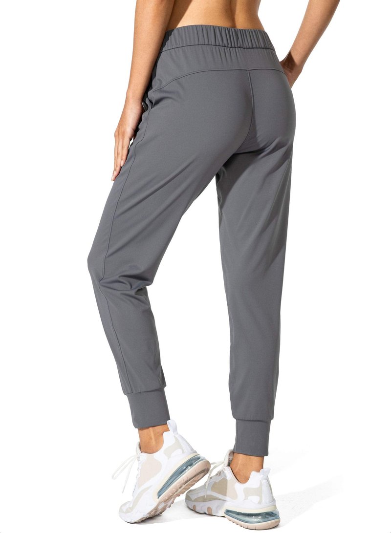 SANTINY Women's Joggers Pants Pockets Drawstring Running Sweatpants for Women Lounge Workout Jogging(Dark Grey_M)