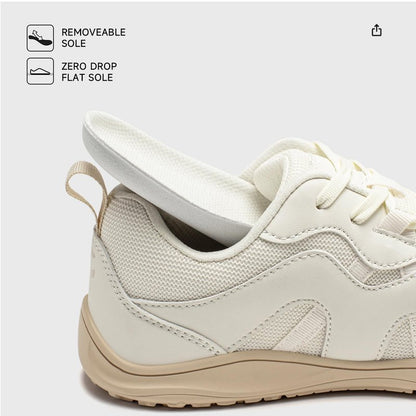 HOBIBEAR Breathable Mesh Barefoot Shoes for Women Wide Toe Box & Zero Drop | Lightweight Walking Sneakers for Travel & Casual
