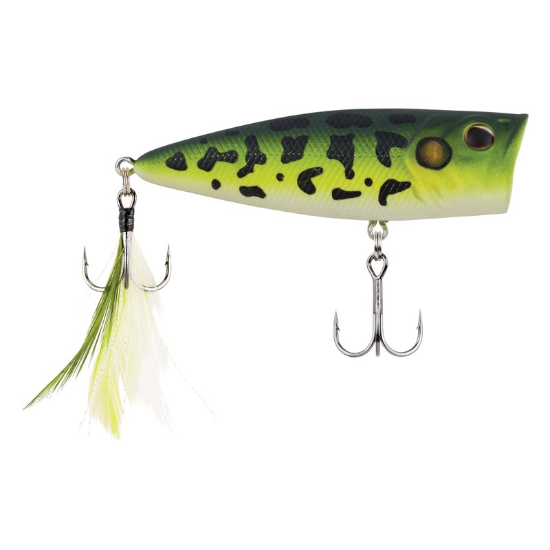 Berkley Choppo Topwater Fishing Lure, Bone, Size 75, Cupped Propeller Tail for Balance of Sound and Spray, Equipped with Sharp Fusion19TM Hook