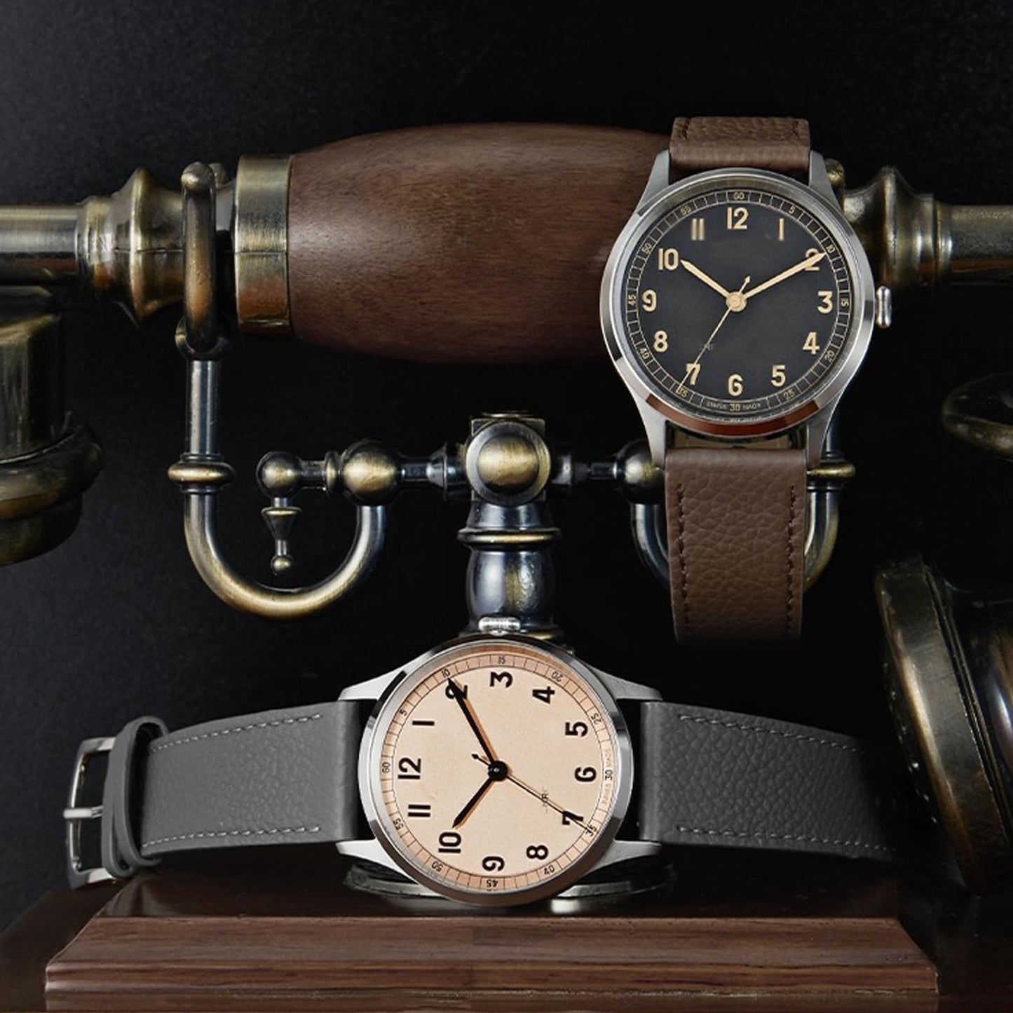 Niziruoup Leather Watch Band Quick Release Handmade Elegant Epsom Full Grain Leather Calfskin Bracelet 12mm 14mm 16mm 18mm 20mm 22mm Replacement Band Strap for Women Men
