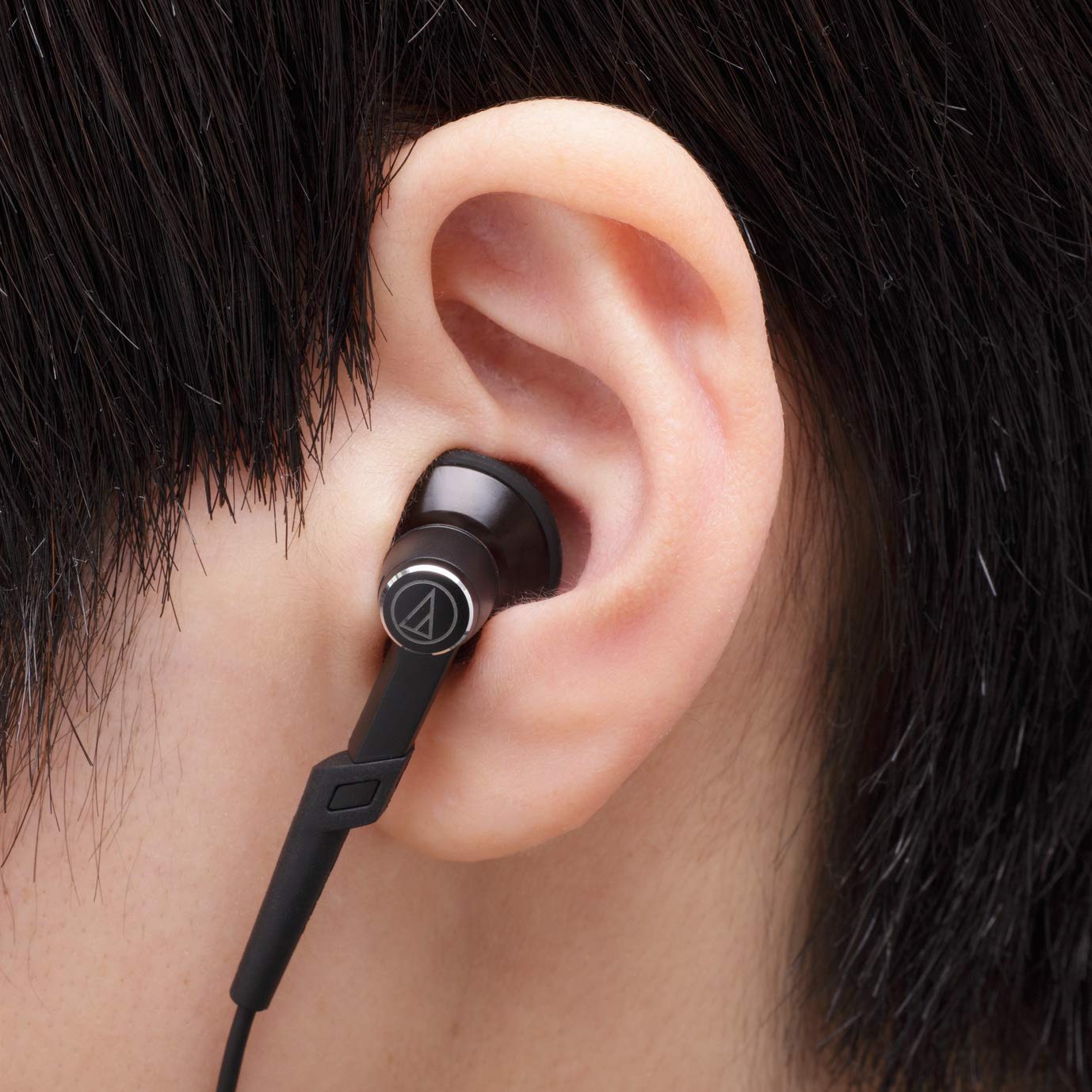 Audio-Technica ATH-CM707 Earphones, Wired in-Ear Headphones