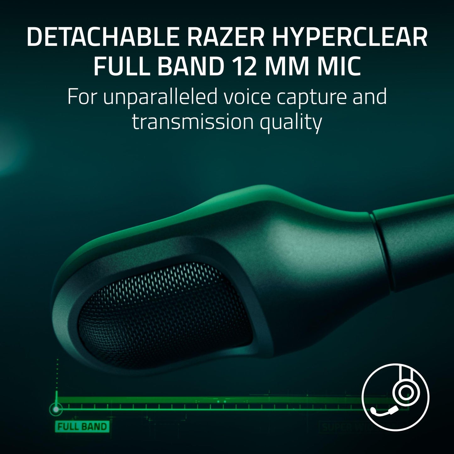 Razer BlackShark V3 Pro Wireless ANC Gaming Headset for Xbox: Full Band Mic - 50mm Drivers - 2.4 GHz, Bluetooth, USB, 3.5mm - Works with PC, Mac, PS5, Nintendo Switch - Long Battery Life - Black